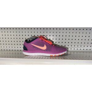 Nike Free Balanza Womens Athletic Running Training Shoes Size 6.5 Pink Blue